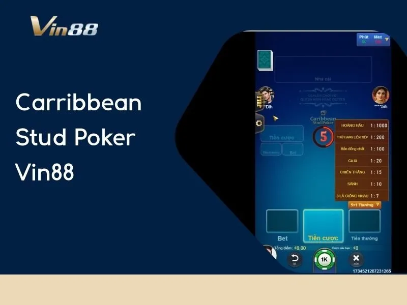 Carribbean Stud Poker Vin88
