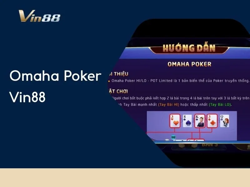 Omaha Poker Vin88