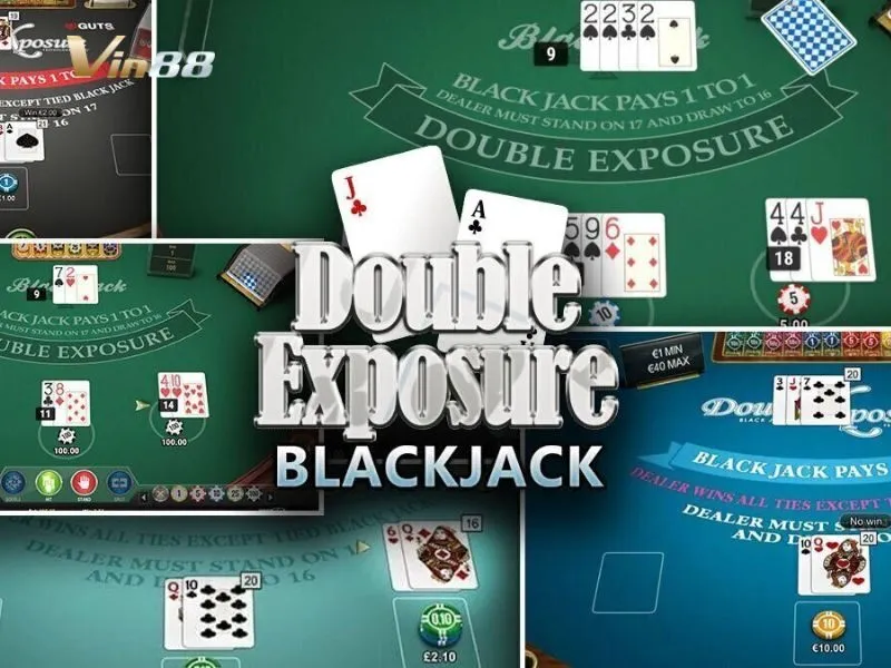 Blackjack Double Exposure 3 Hand là phiên bản game sòng bạc đặc biệt