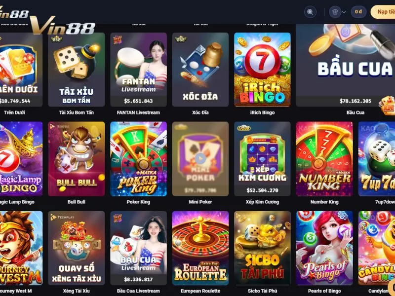 Chơi JOURNEY WEST M tại mục Table Game của Vin88