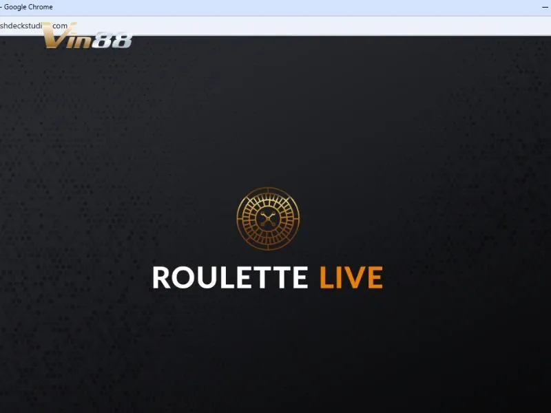 European Roulette Vin88 tổ chức Live trực tiếp chân thực, hấp dẫn