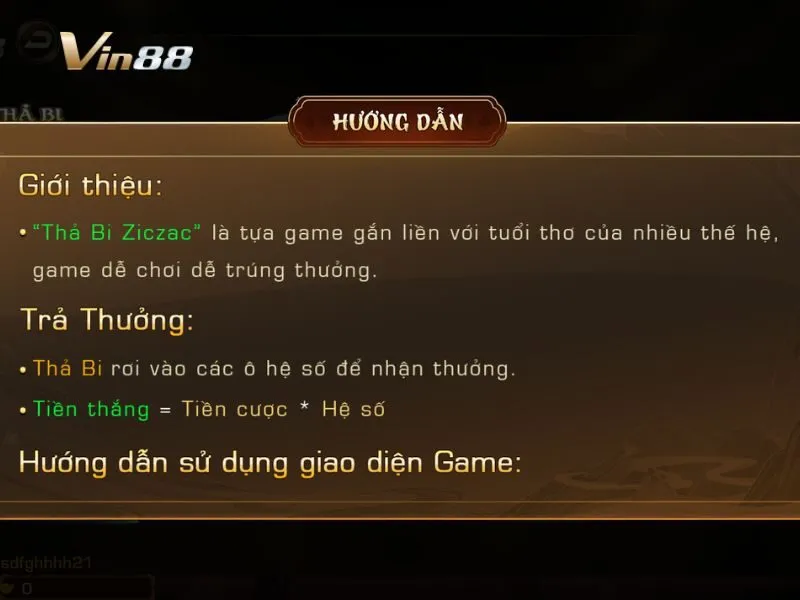 Giải thích luật chơi ZigZac đơn giản