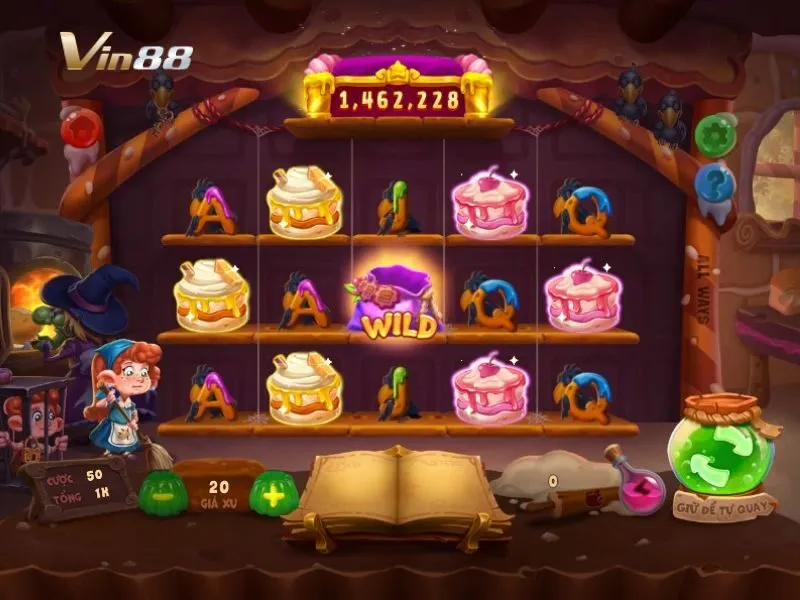 Giao diện game quay cuộn Cổ Tích Anh Và Em
