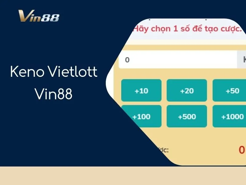 Keno Vietlott Vin88