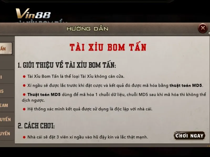 Nắm rõ luật chơi Tài Xỉu bom tấn trước khi tham gia