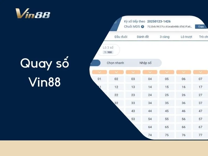 Quay số Vin88