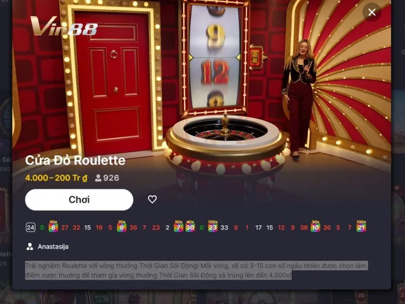 Tham gia Game Show bão tố sấm sét trên Vin88