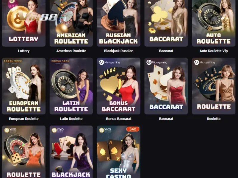 Tìm Galaxia Tốc độ trên sảnh Live Casino Vin88