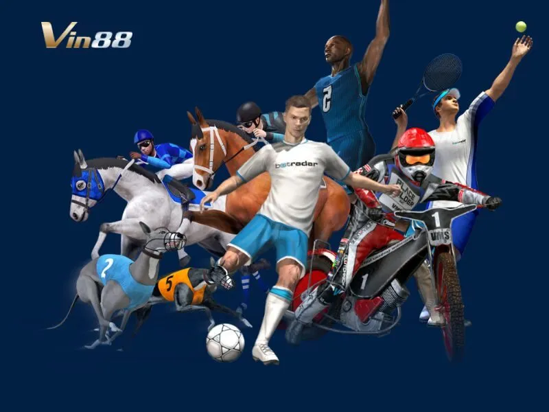 Virtual Sports Vin88 sử dụng công nghệ giả lập thực tế ảo mới nhất
