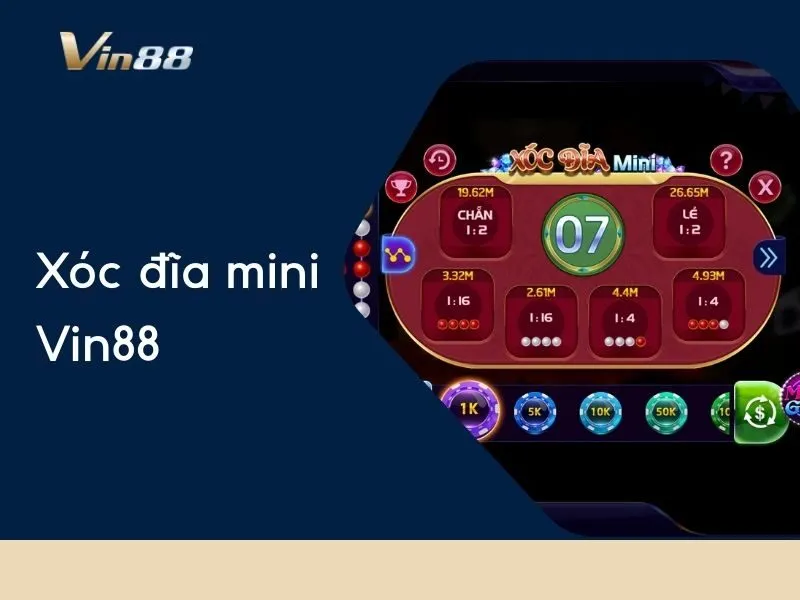 Xóc đĩa mini Vin88